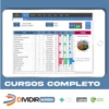 Planilha Controle de Estudos para Concursos Públicos Pro - Papel de Trabalho