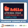 Milo: Aprenda a Criar Personagens 3D Completos - Mascoteria School